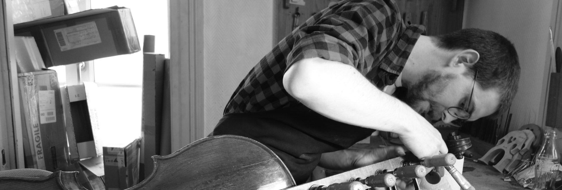 réparation de violon par un luthier de Lyon